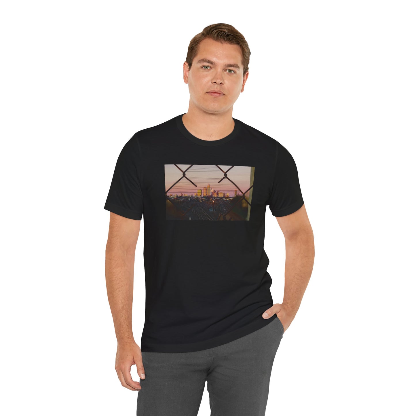 Charlotte in Fence Graphic Tee