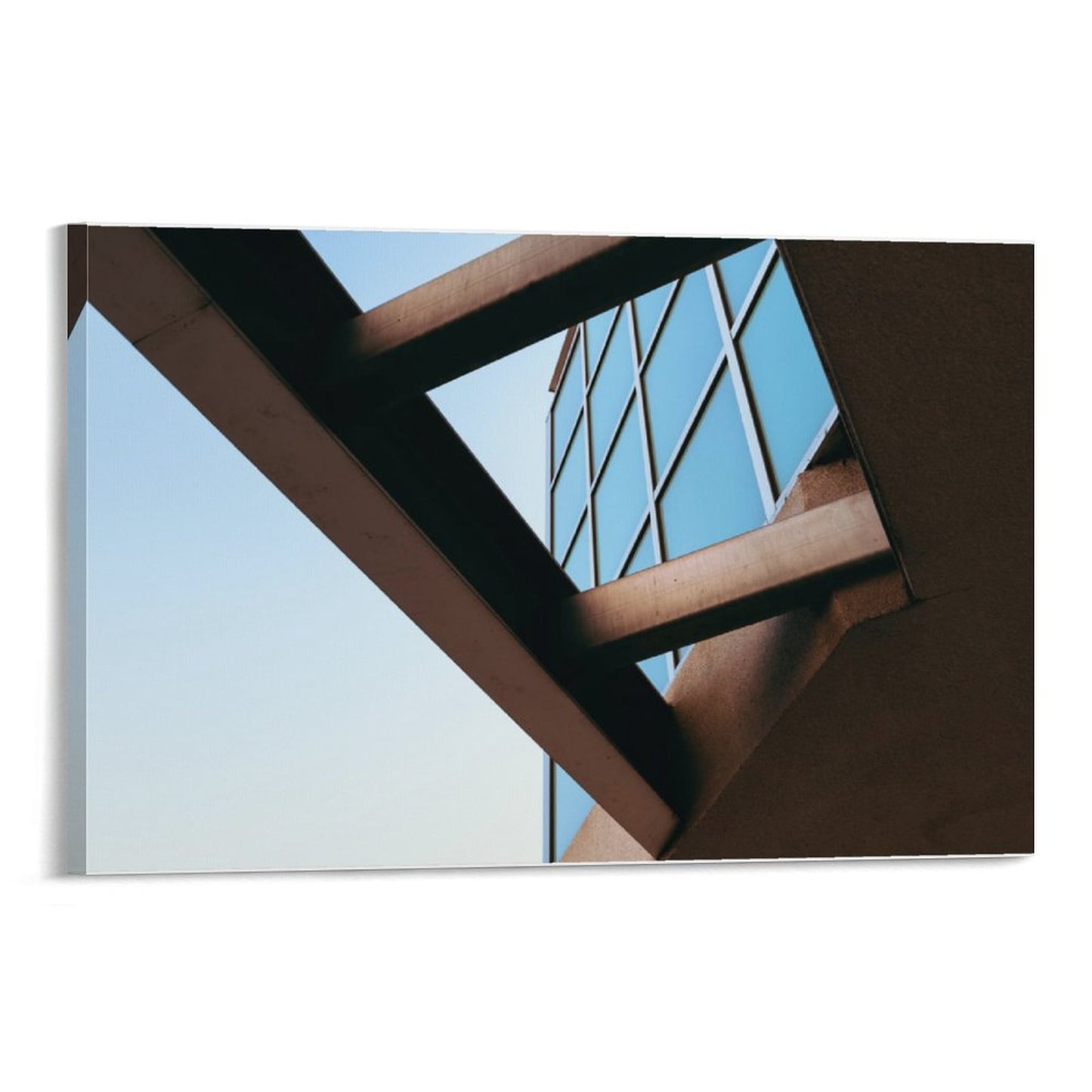 Under the shelter (Color) Print