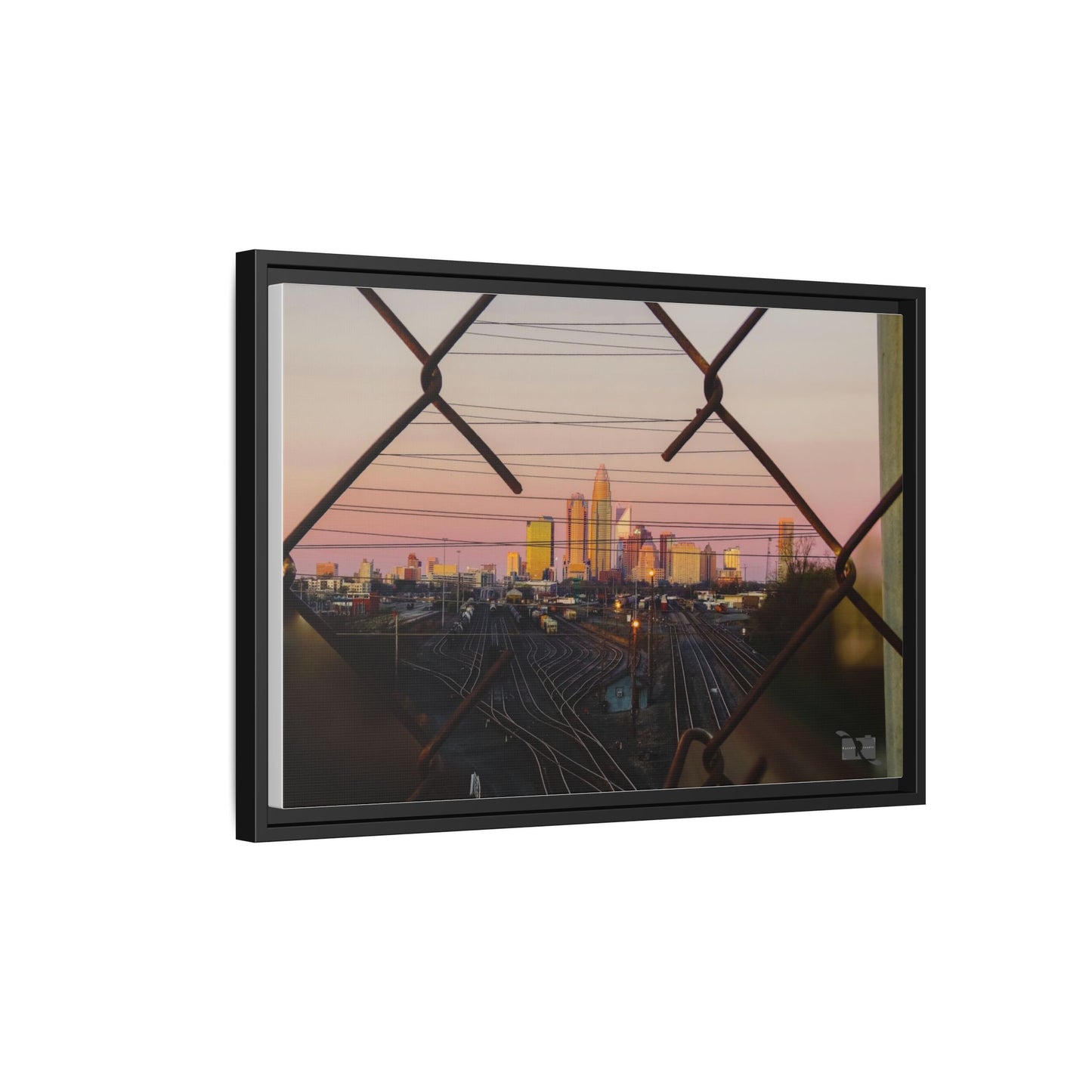 Charlotte Framed in Fence