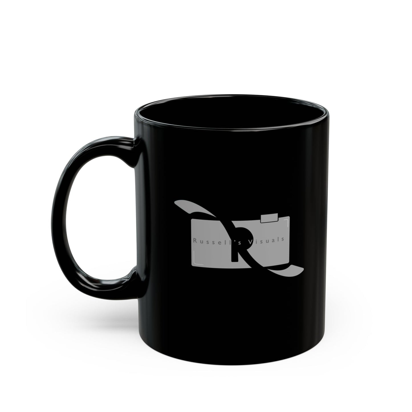 Russells Visuals Black Mug
