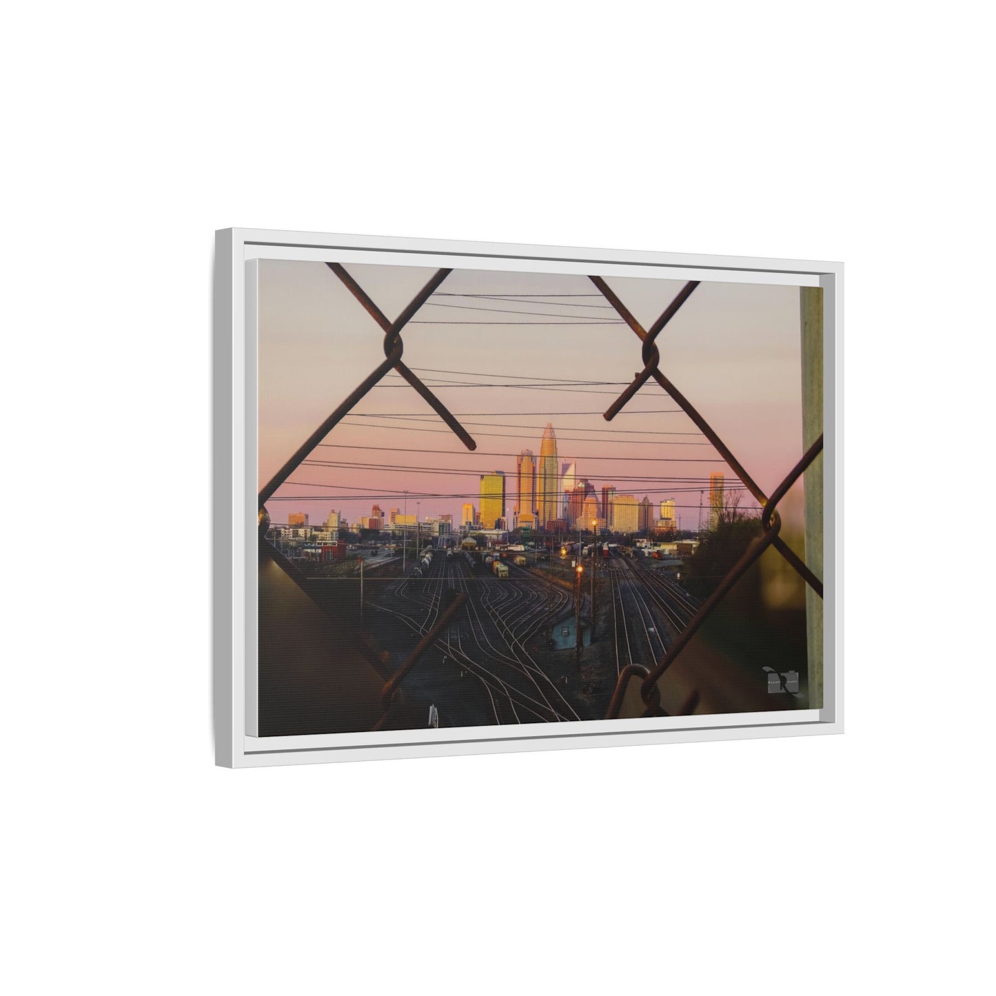 Charlotte Framed in Fence