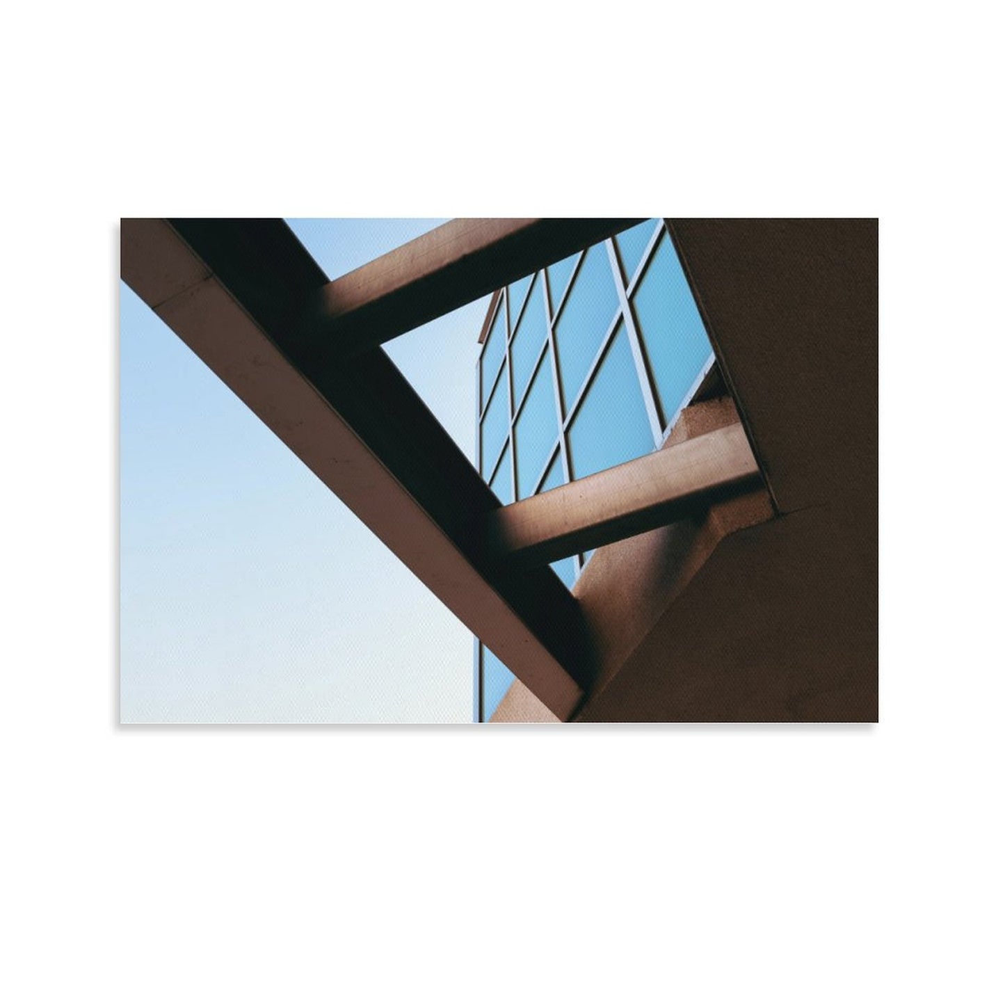 Under the shelter (Color) Print